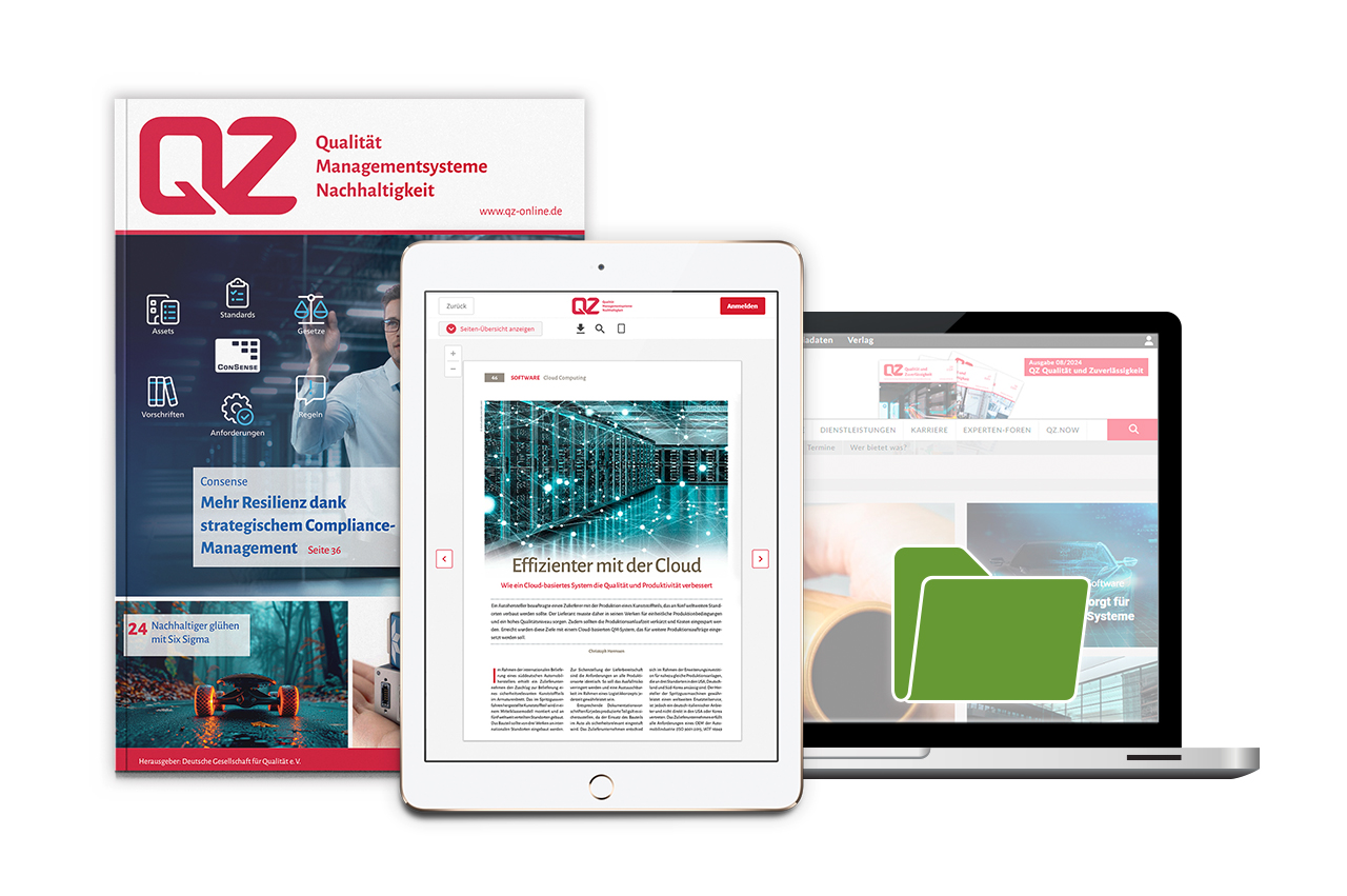 QZ Qualität und Zuverlässigkeit Combined Annual Subscription for students