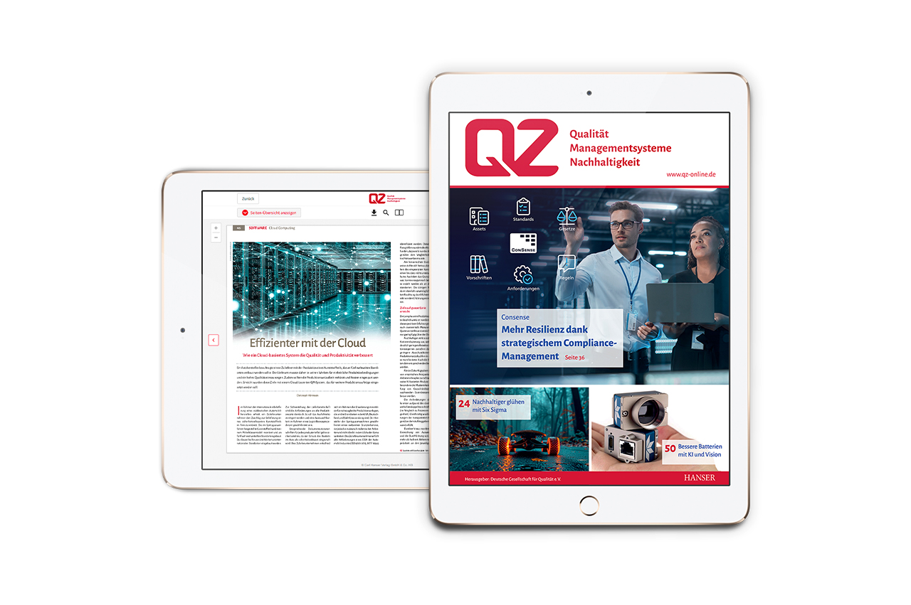 QZ Qualität und Zuverlässigkeit E-Paper Annual Subscription for students