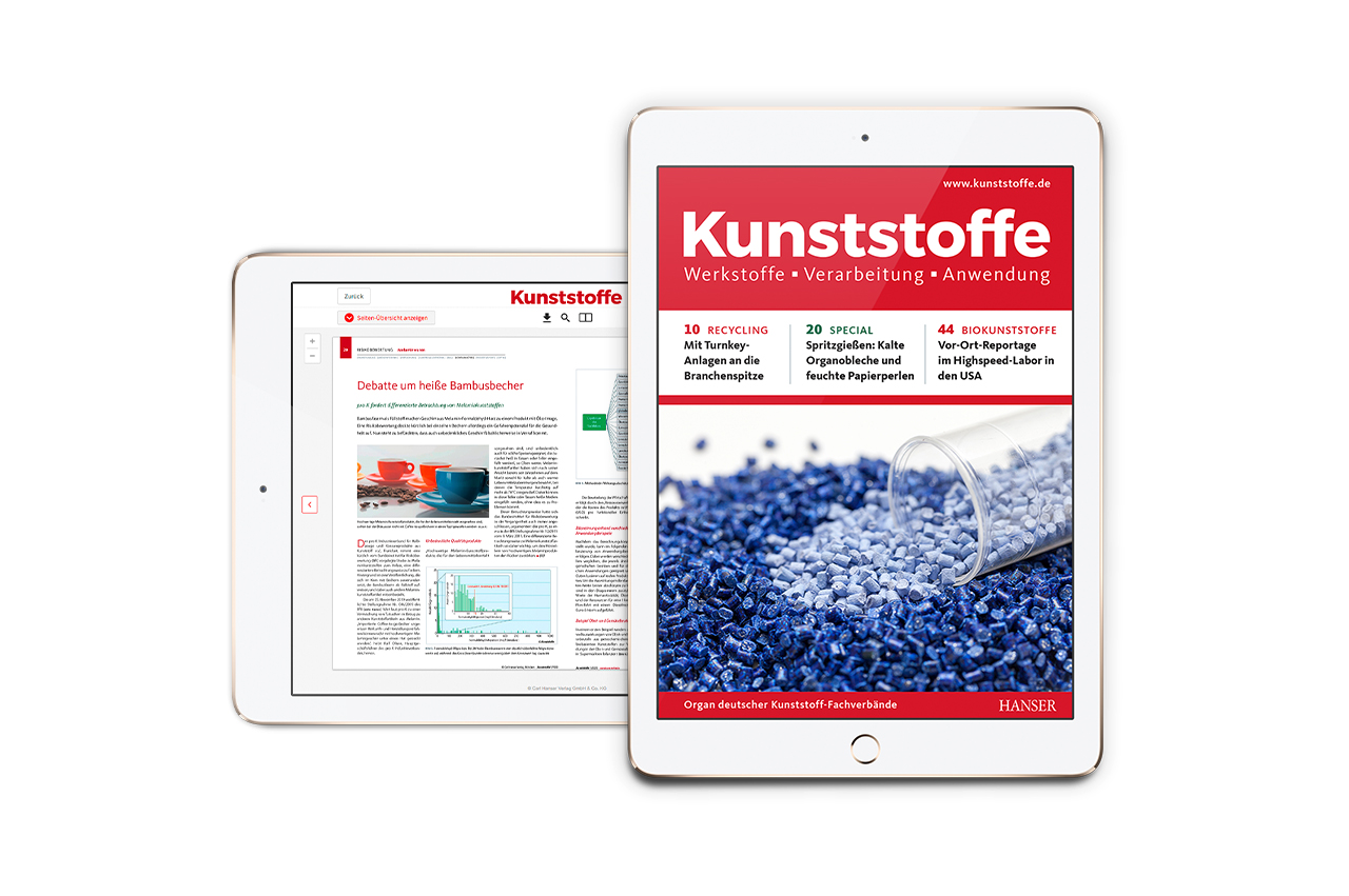 Kunststoffe E-Paper Annual Subscription for members of GKV